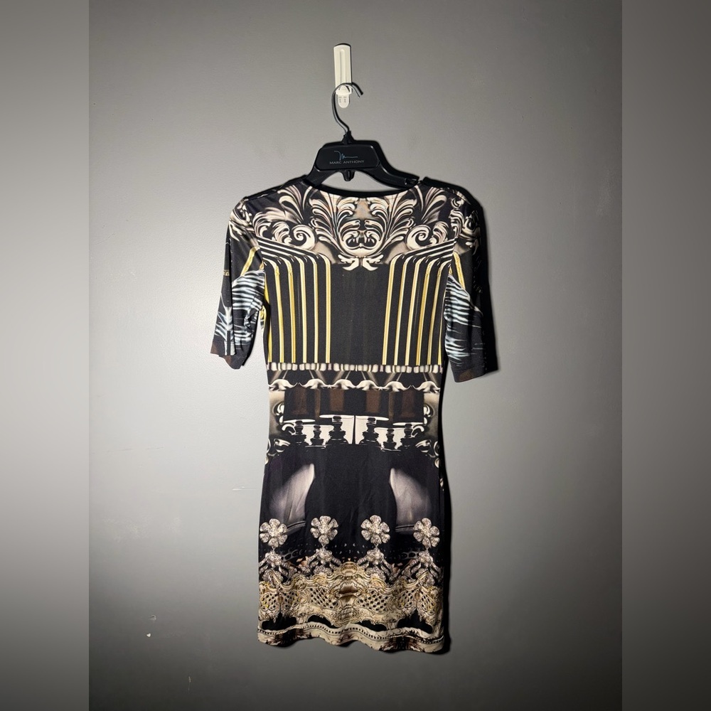 Mary Katrantzou Patterned Silk Printed Dress Size Medium - Picture 2 of 4